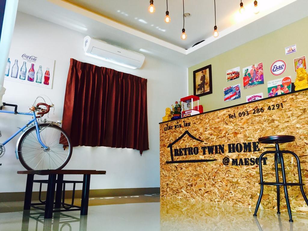 Retro Twin Home @Maesot Mae Sot Exterior foto